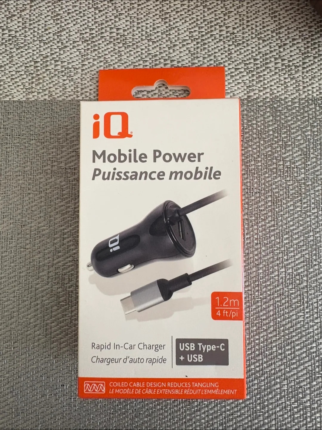 IQ Mobile Power Car Charger USB 🇨🇦 thumbnail