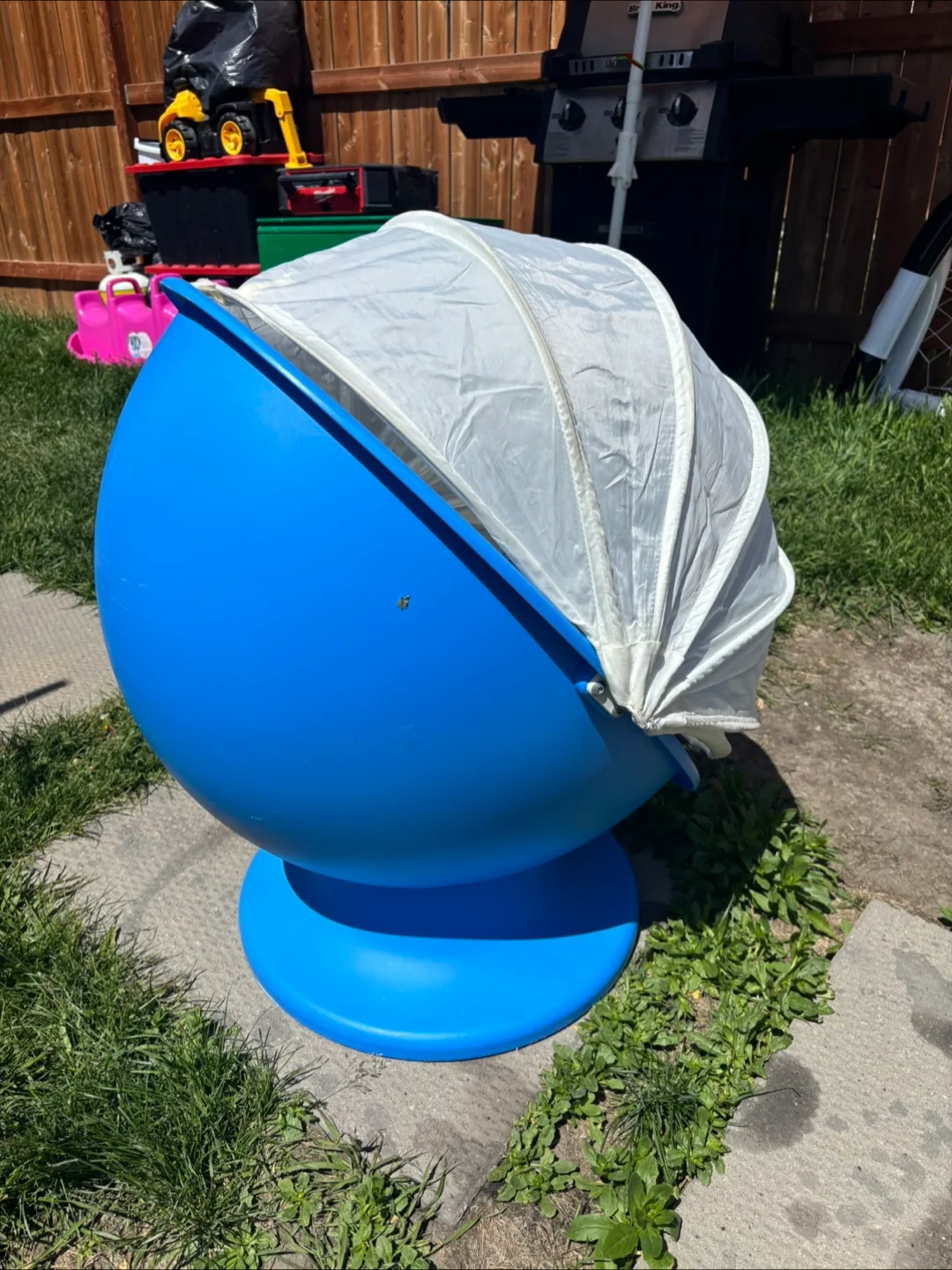 Kids Pod Swing Seat - Blue thumbnail