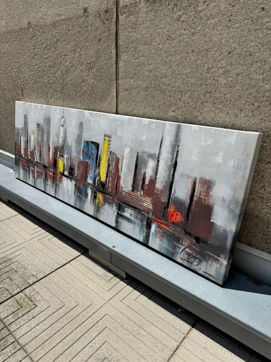 Large Cityscape Wall Art image indicator(2)