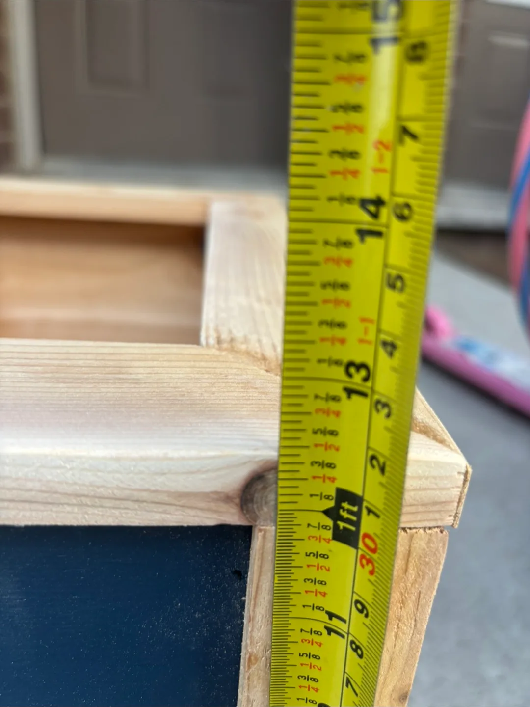 Two Wooden Planter Boxes - Outdoor Decor image indicator(8)