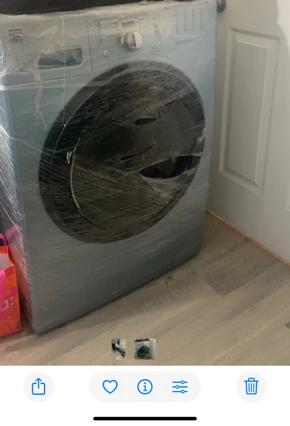 Kenmore large capacity dryer thumbnail