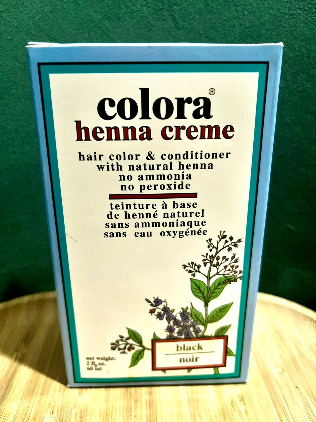 NEW Colora Henna Creme Hair Color - Black thumbnail