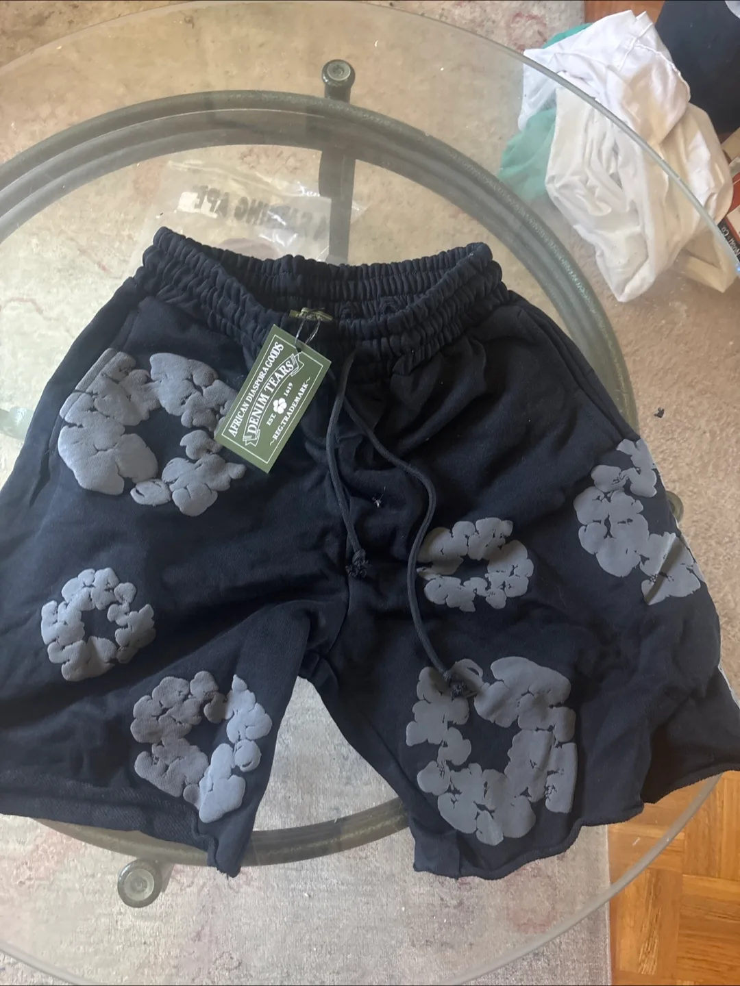 Denim Tears African Diaspora Goods Shorts - Size S thumbnail
