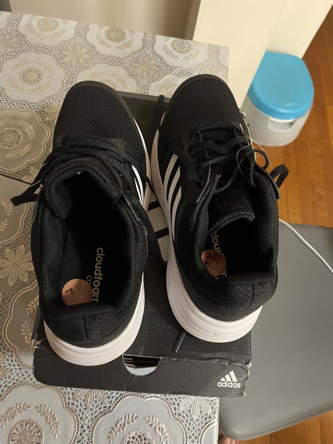 Adidas Galaxy 6 Black Running Shoes - photo 3