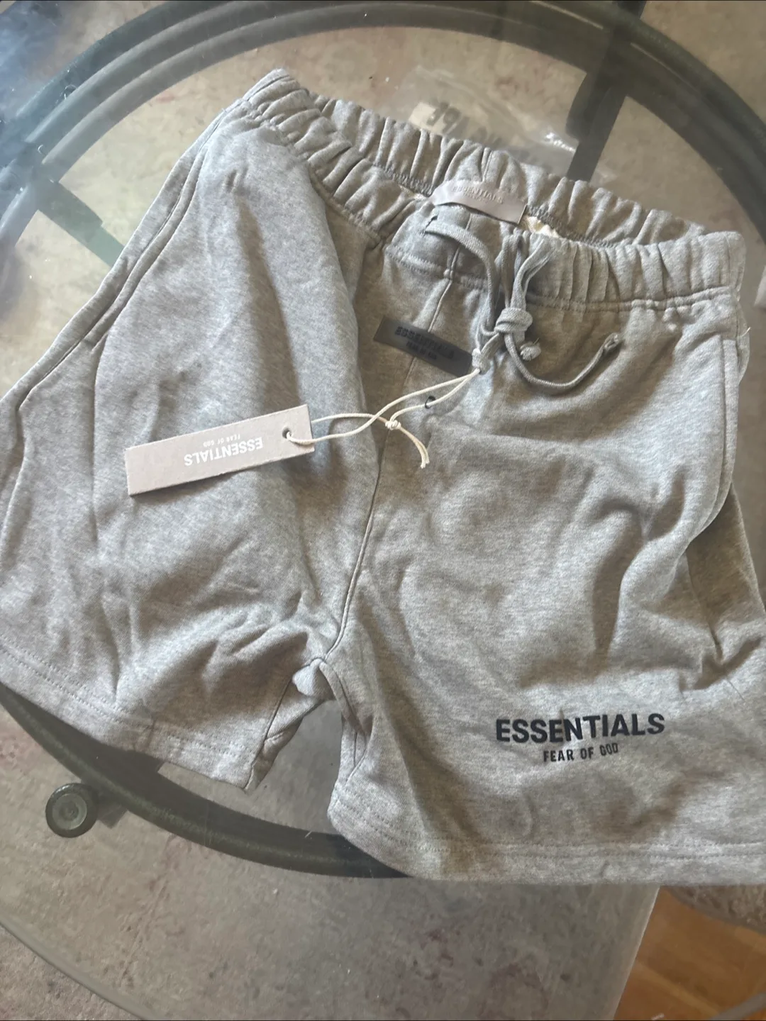 Essentials Fear of God Grey Shorts thumbnail