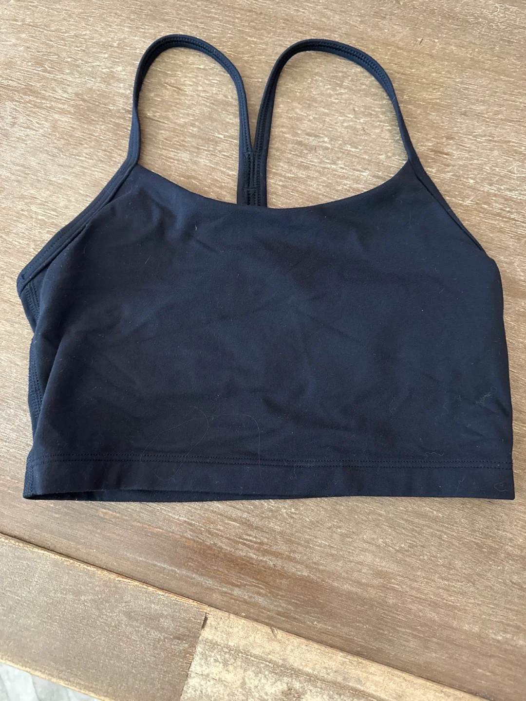 Tnaction 2XS Black Sports Bra thumbnail