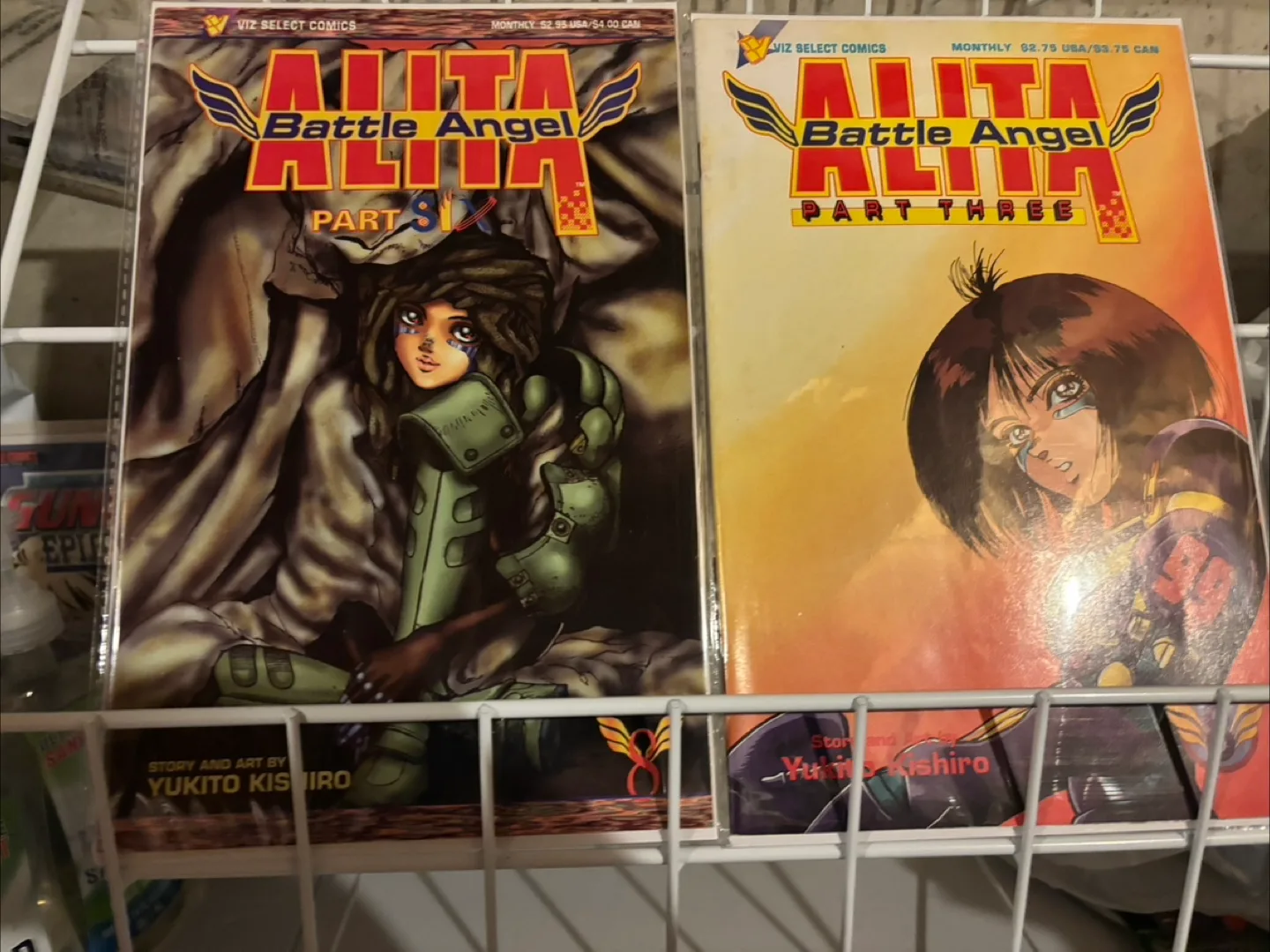 Alita Battle Angel Comic Books - Parts 3 & 6 thumbnail