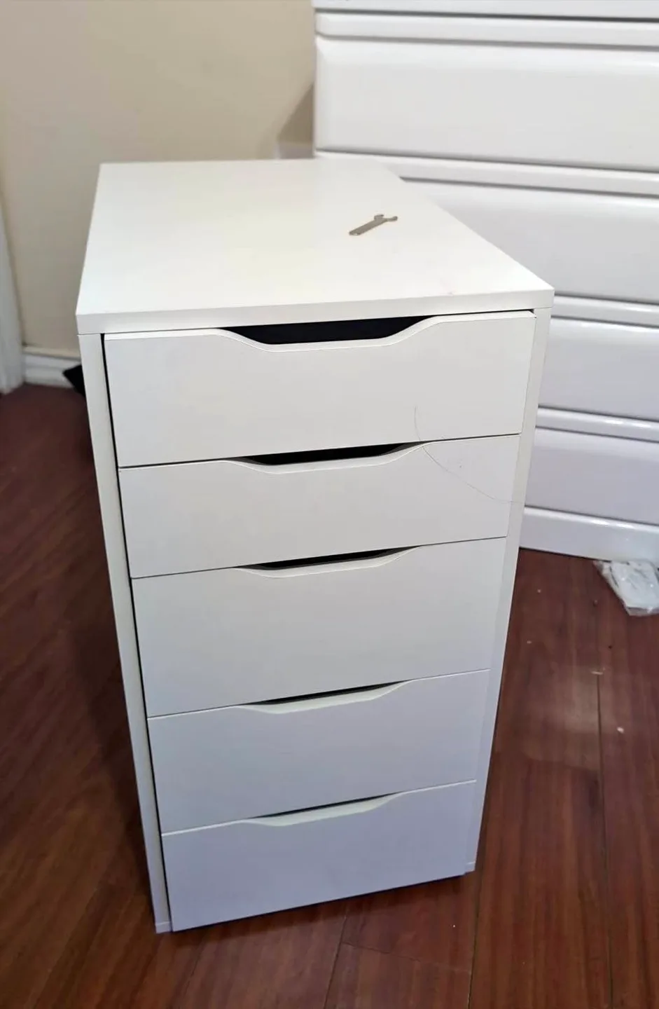 IKEA Alex Drawer Unit - White thumbnail