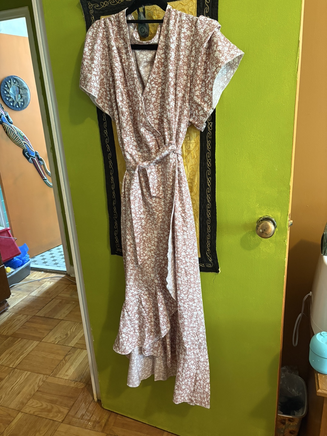 Floral Wrap Dress - photo 2