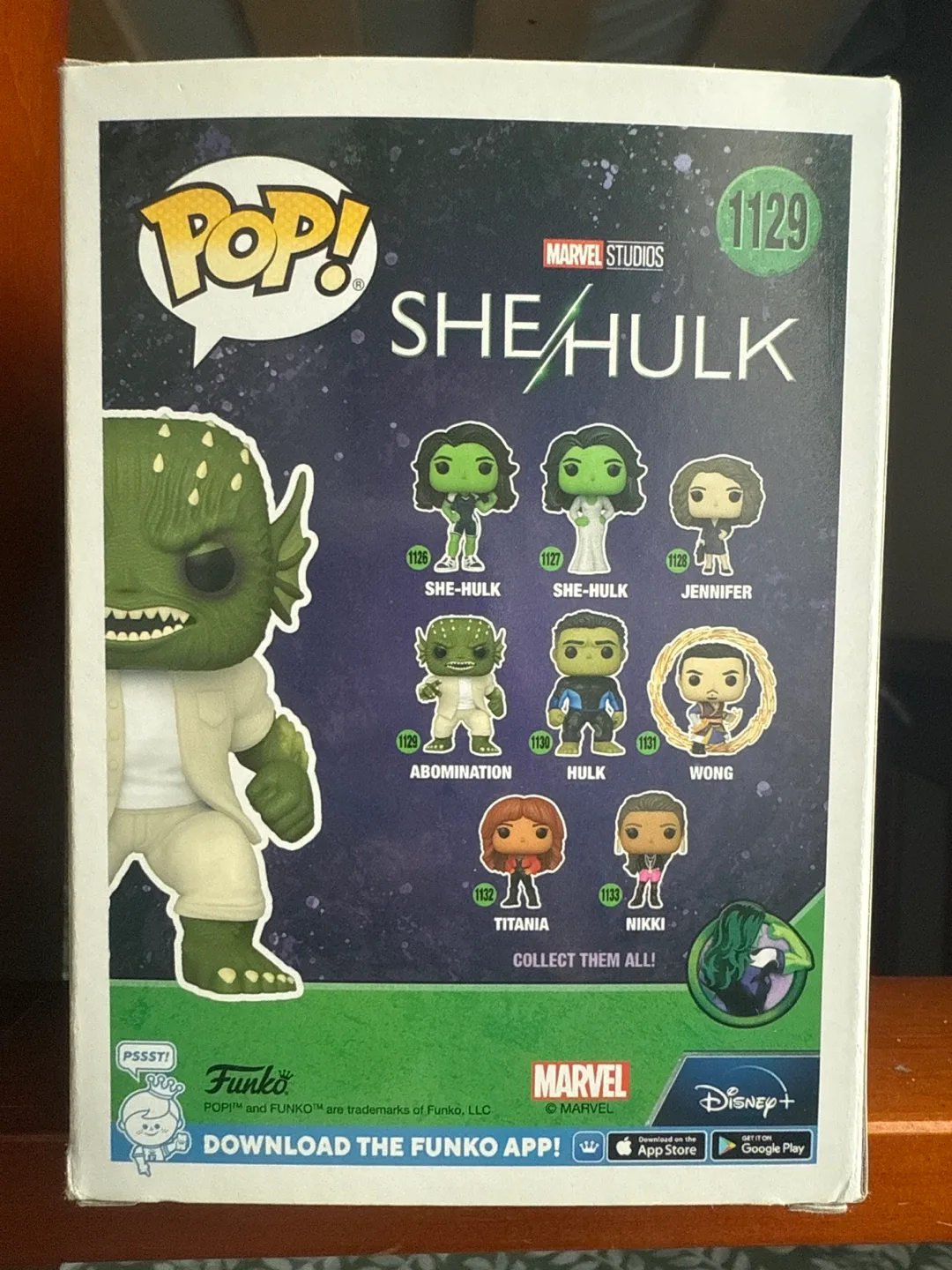 Funko Pop! Marvel She-Hulk Abomination #1129 image indicator(3)