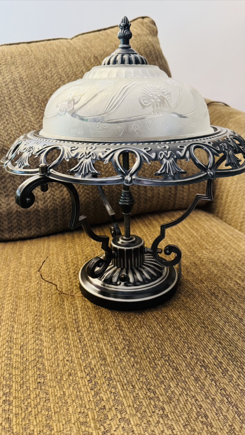 CANARM Semi-Plafonnier Antique Zinc | Karrot