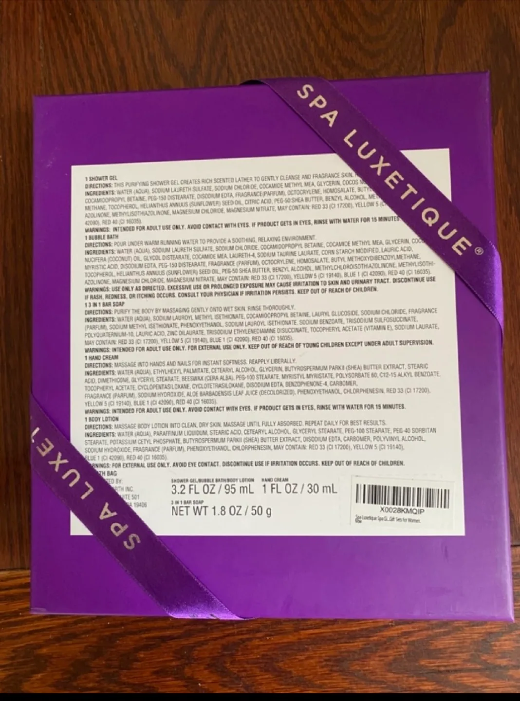 Spa Luxetique Lavender Spa Gift Set - New image indicator(4)