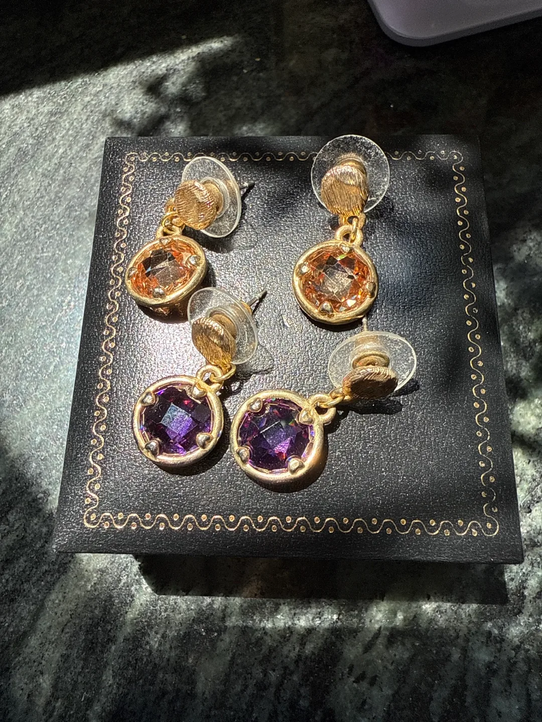 Set of 2 Pairs of Fashion Earrings image indicator(2)