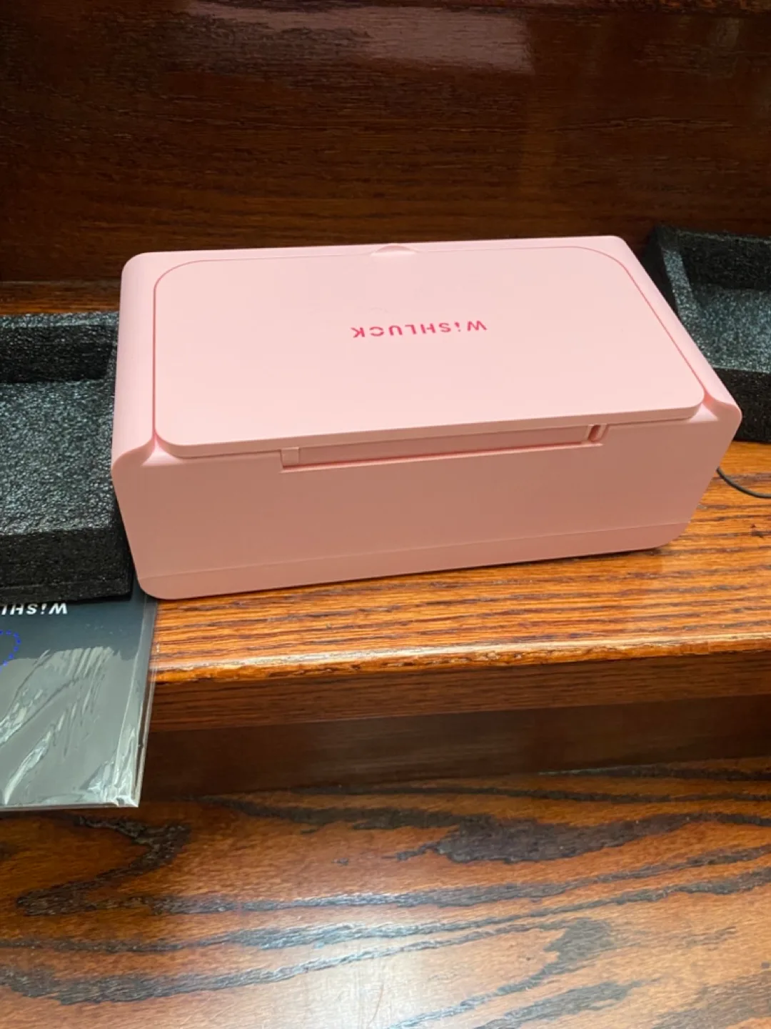 Wishluck Jewelry Cleaner Machine - Pink image indicator(3)