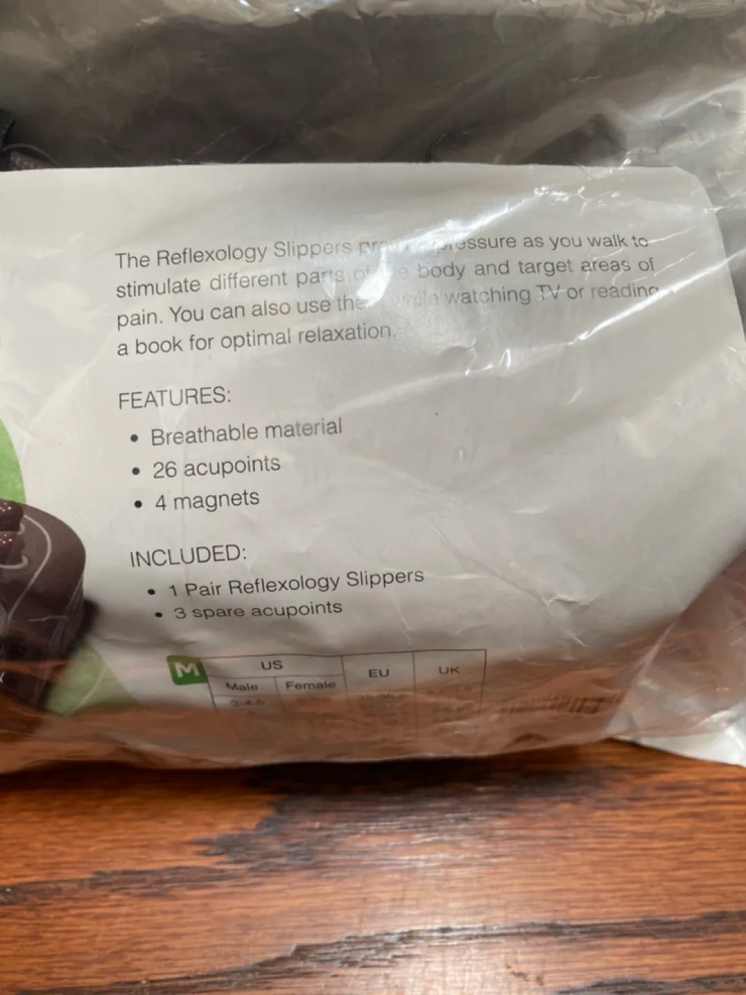 Reflexology Slippers - Size M (US 5-6.5) image indicator(7)