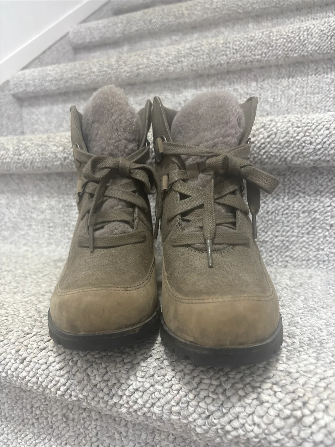 UGG Waterproof Wedge Boots, Size 7 thumbnail