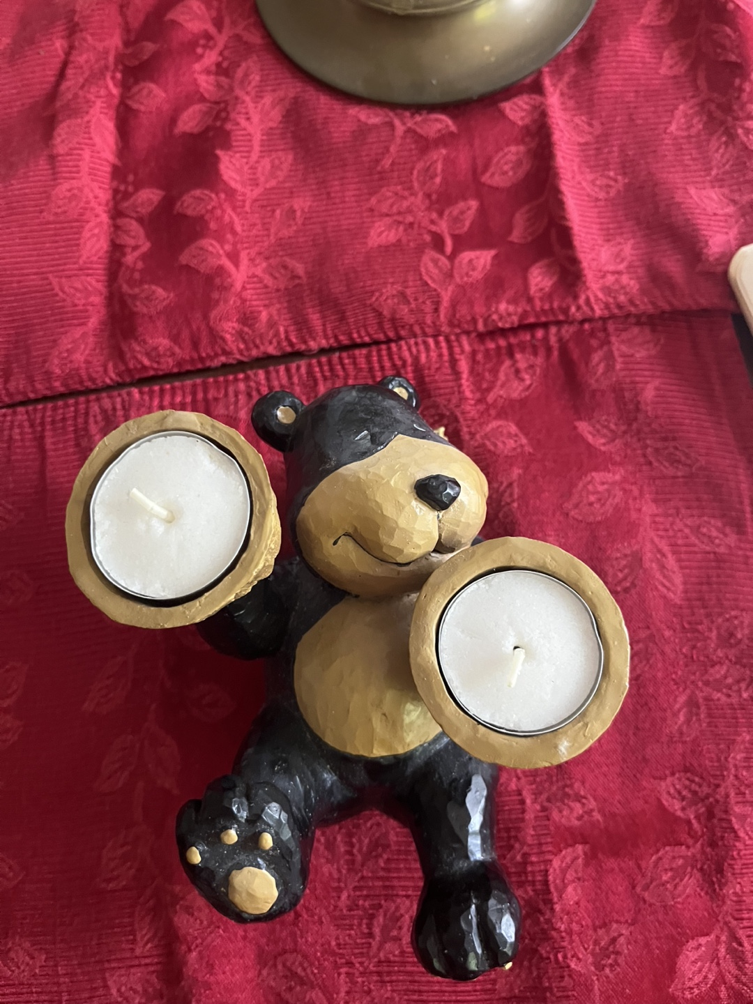 🥕Cute Bear Candle Holder - photo 2