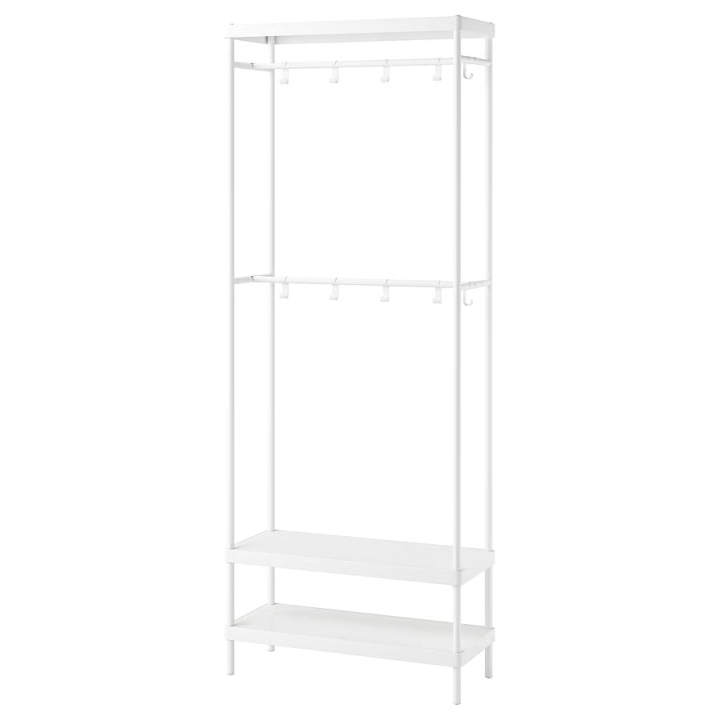 IKEA MACKAPAR Clothes Rack, White 🥕