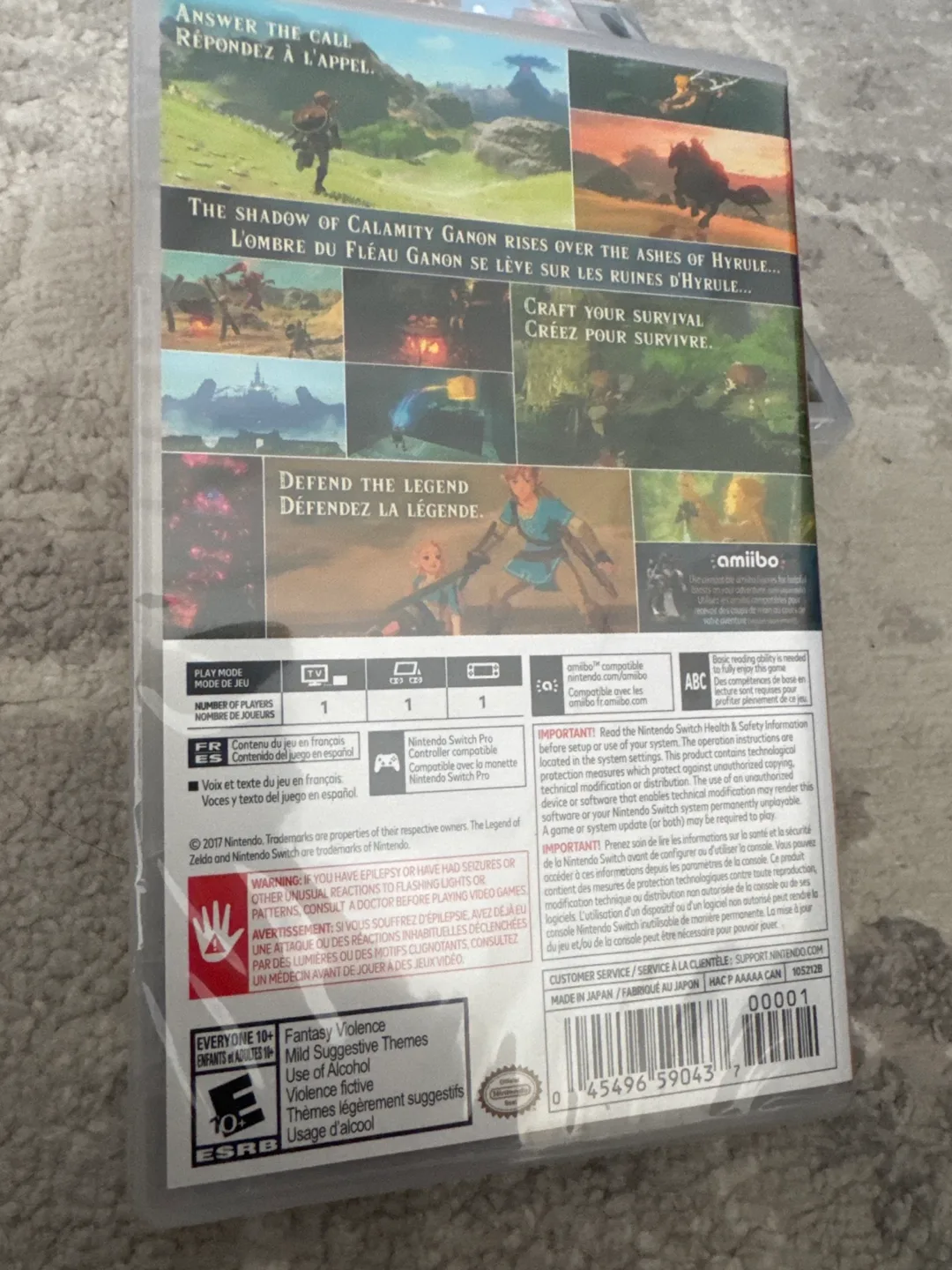 Legend of Zelda: Breath of the Wild - Nintendo Switch image indicator(2)