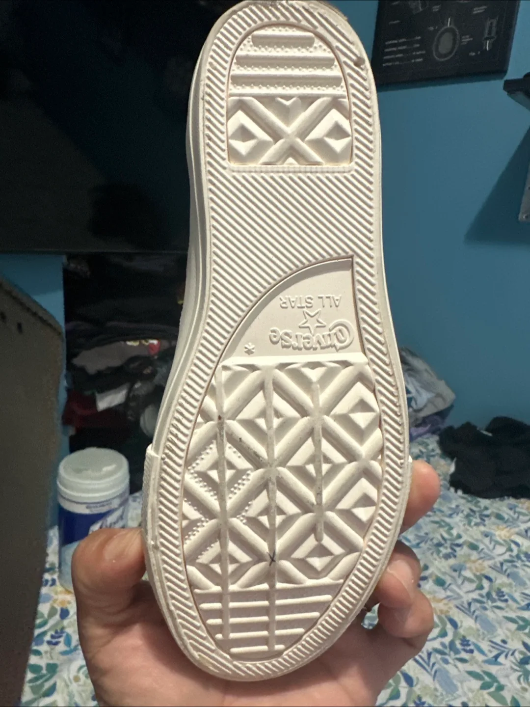 Converse All Star Pink Sneakers Size 2 image indicator(2)