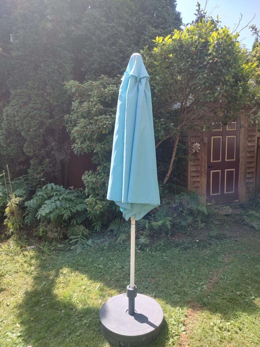 Outdoor Patio Umbrella - Turquoise - photo 2