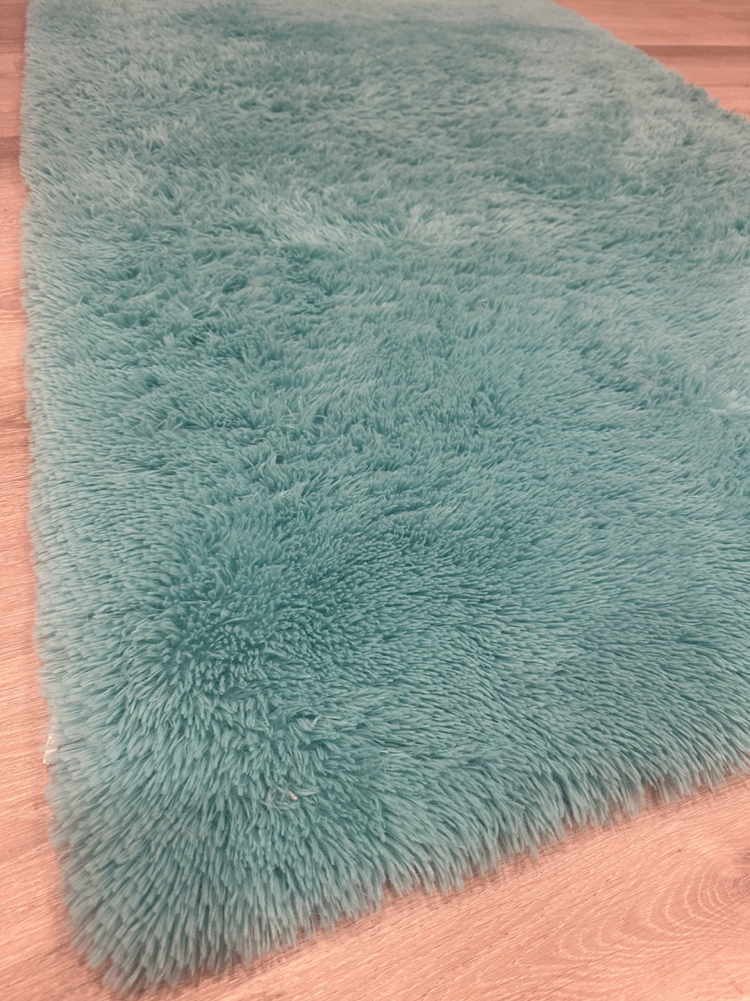 Teal Fluffy Rug (74x44)inches - photo 2