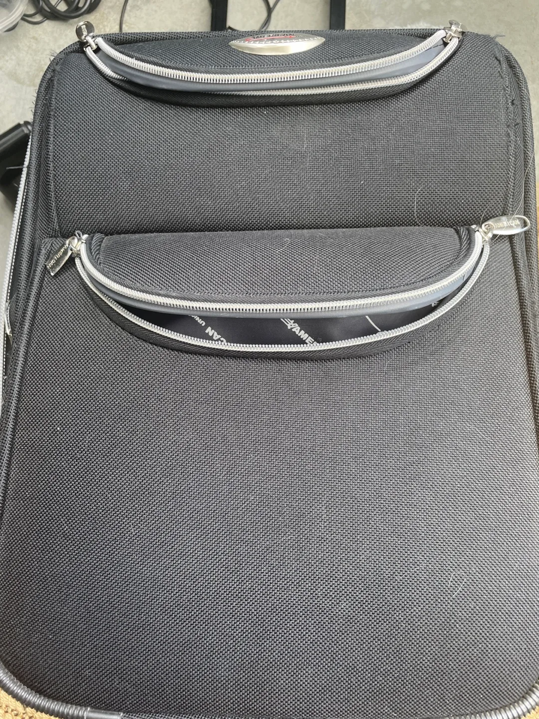 American 14” Black Carry-On Suitcase thumbnail