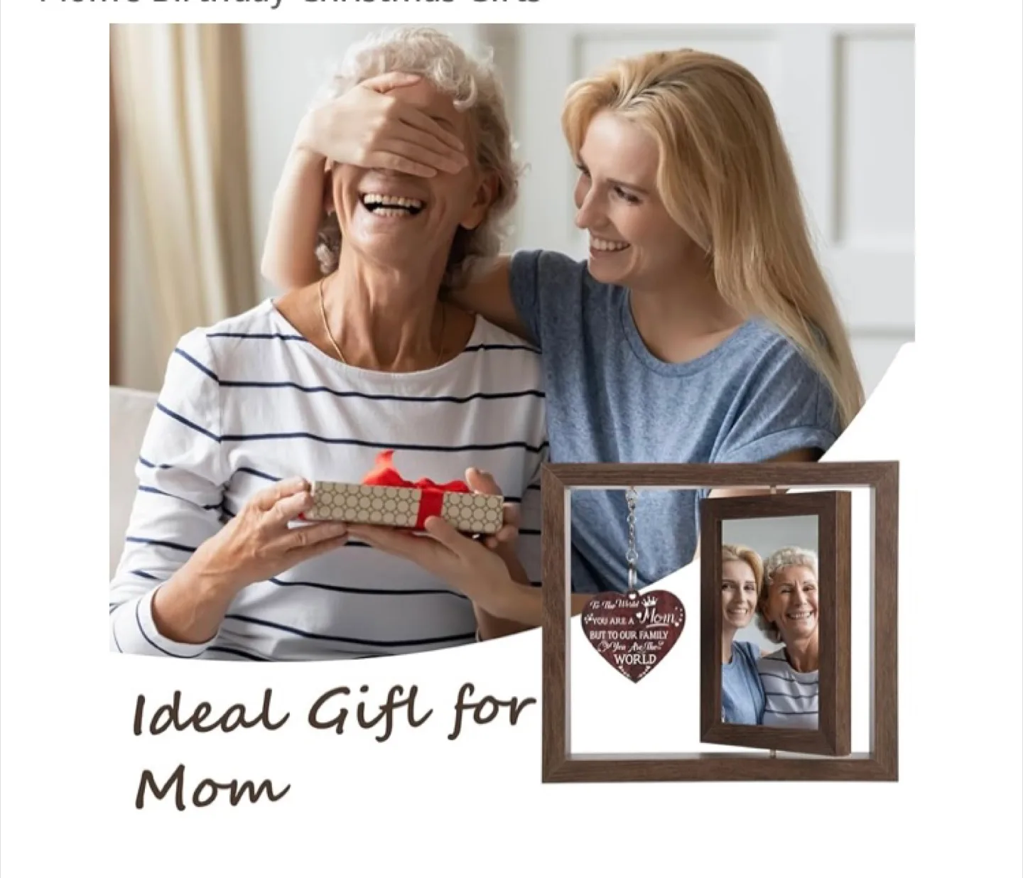 360° Rotating 4x6" Double-Sided Photo Display image indicator(9)