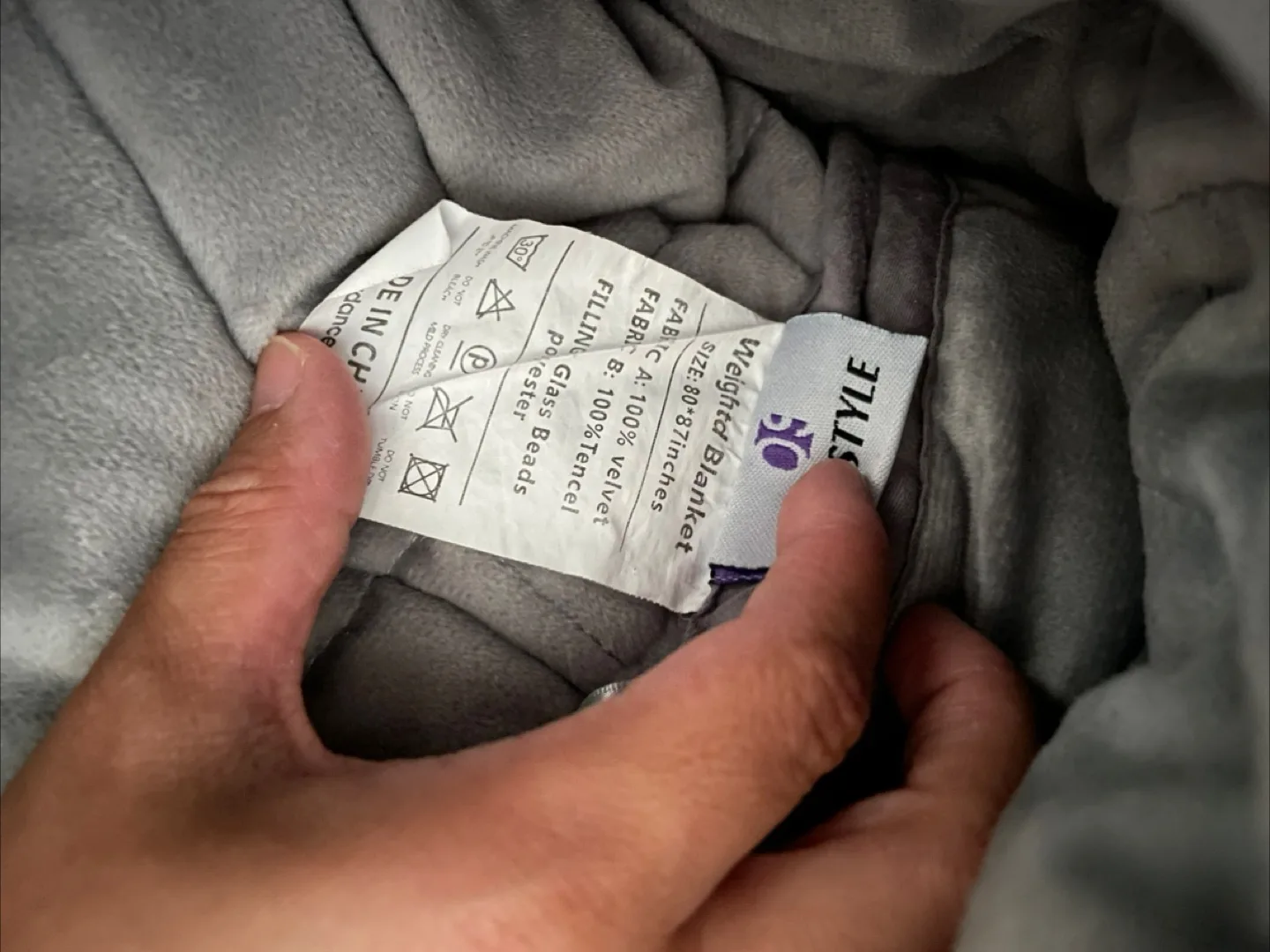 Omystyle Weighted Blanket 80x87 inches image indicator(3)