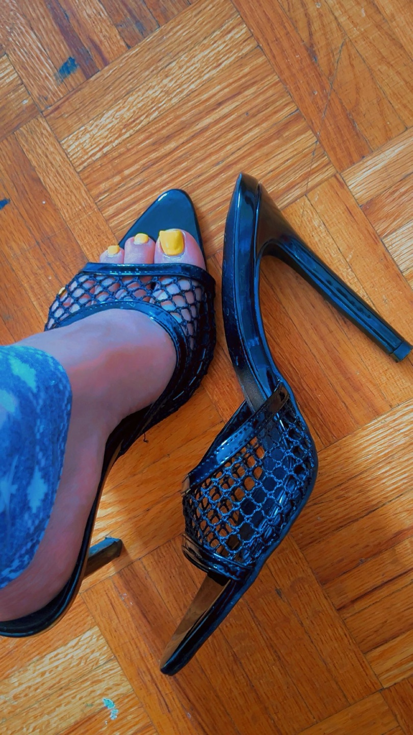 Black Heels - Size 38
