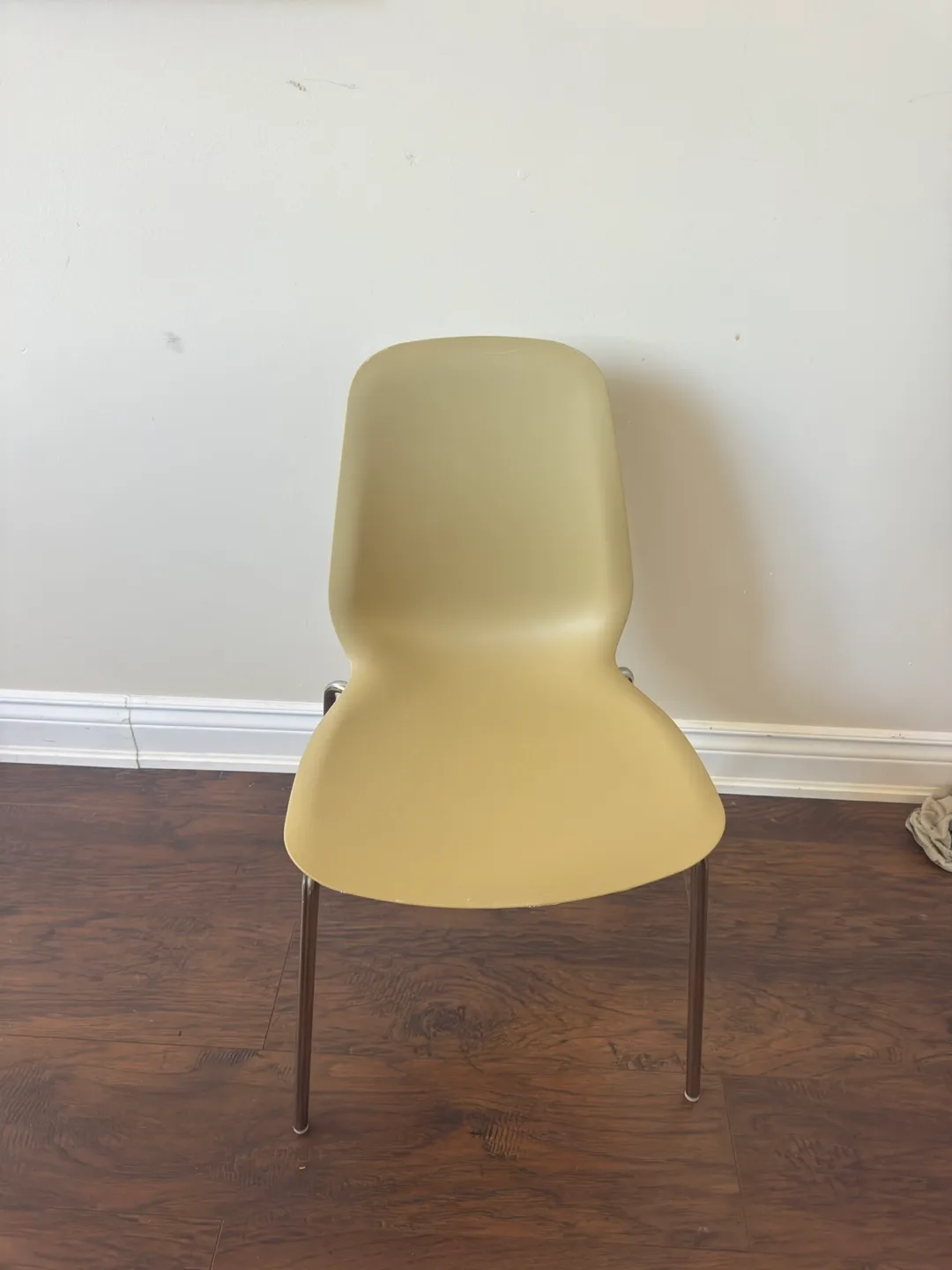 Beige Stacking Chair thumbnail