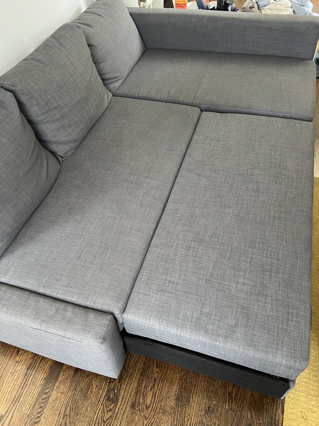 IKEA FRIHETEN Sleeper Sectional - Dark Gray - photo 2