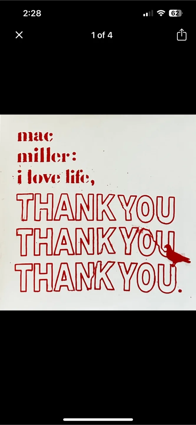 Mac Miller - I Love Life, Thank You Vinyl Unofficial thumbnail