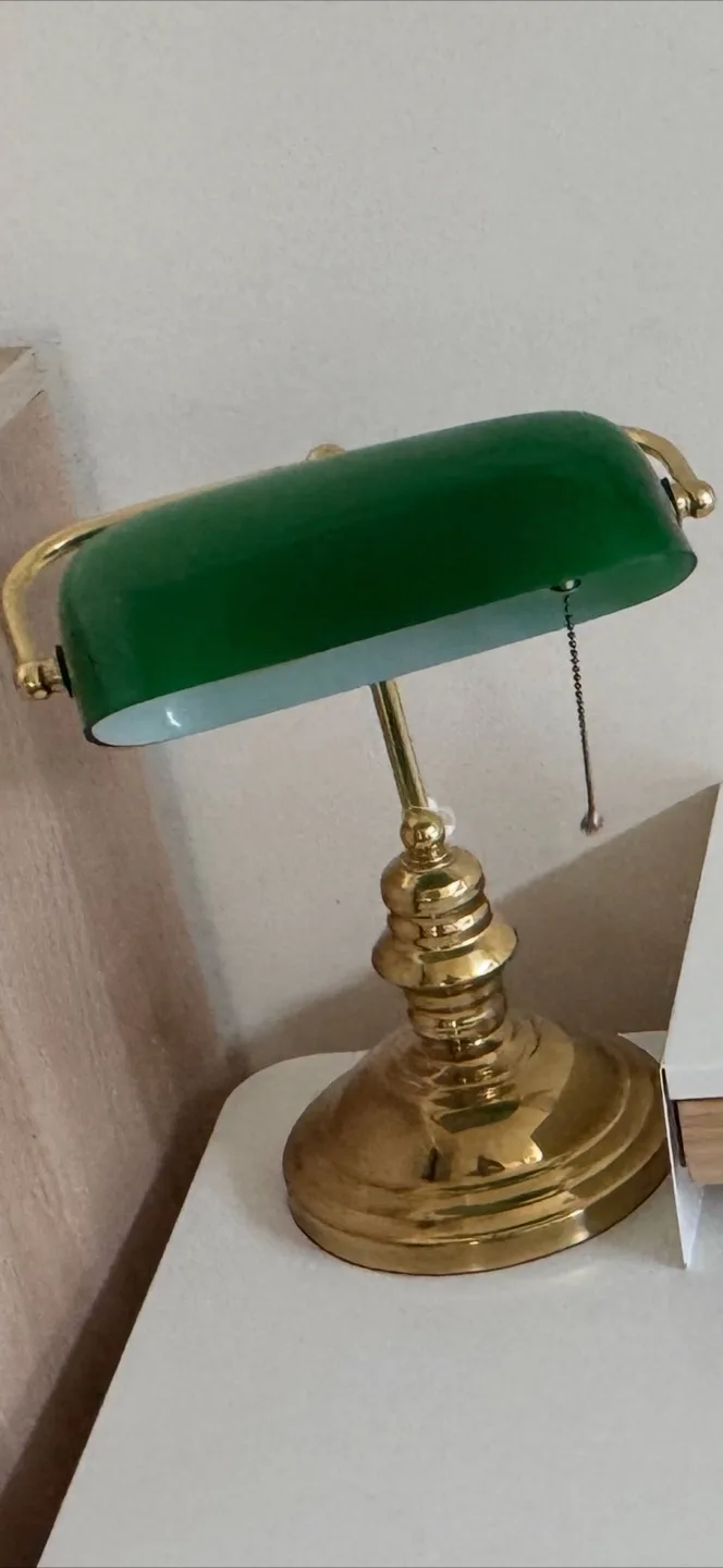 Grey Office Chair and lamp thumbnail
