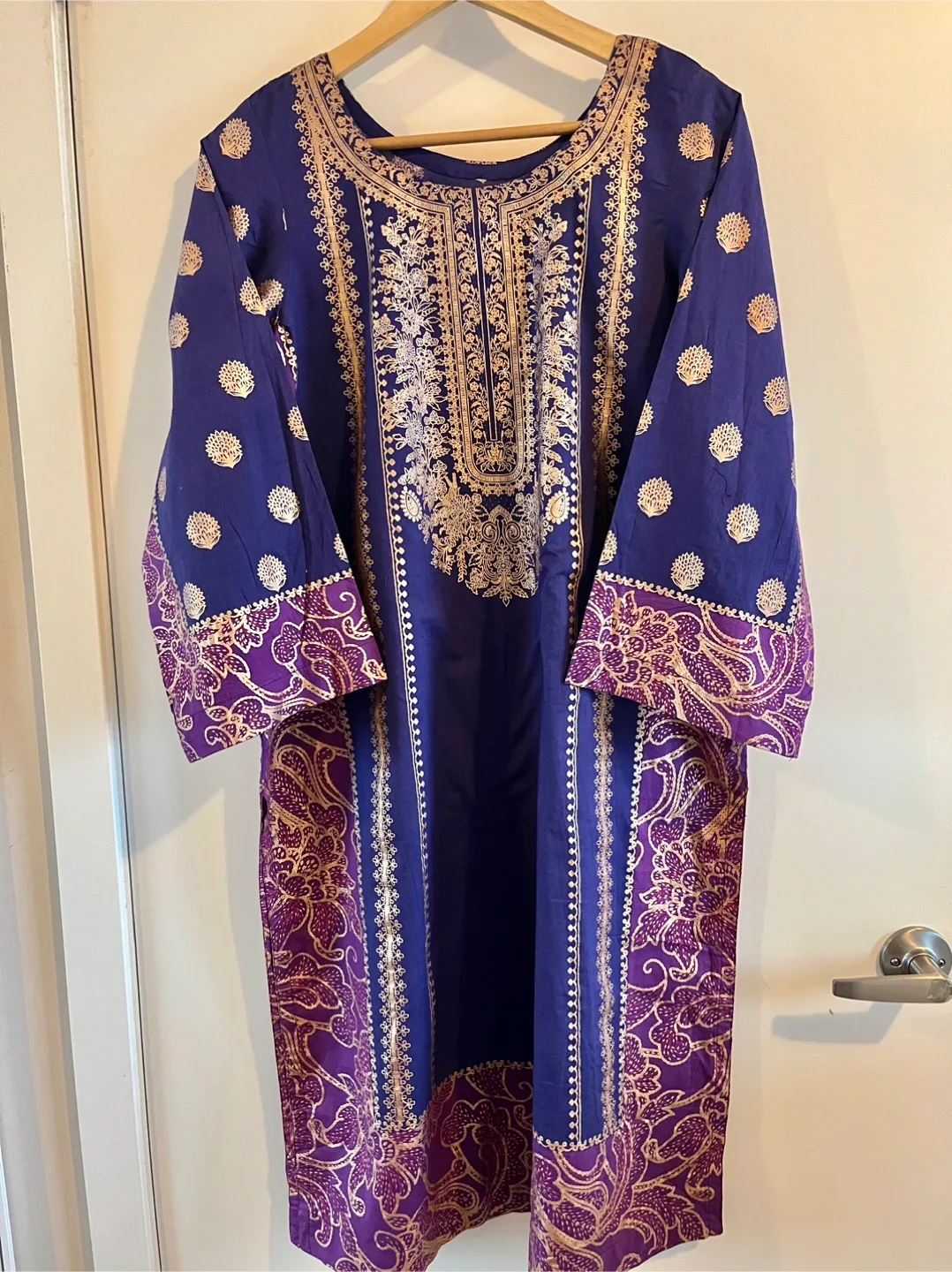 Block print lawn kurta new thumbnail