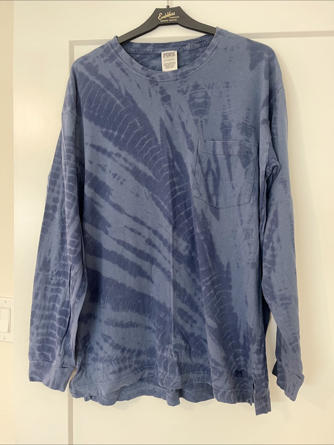 Pink-Victoria’s Secret oversized graphic longsleeve