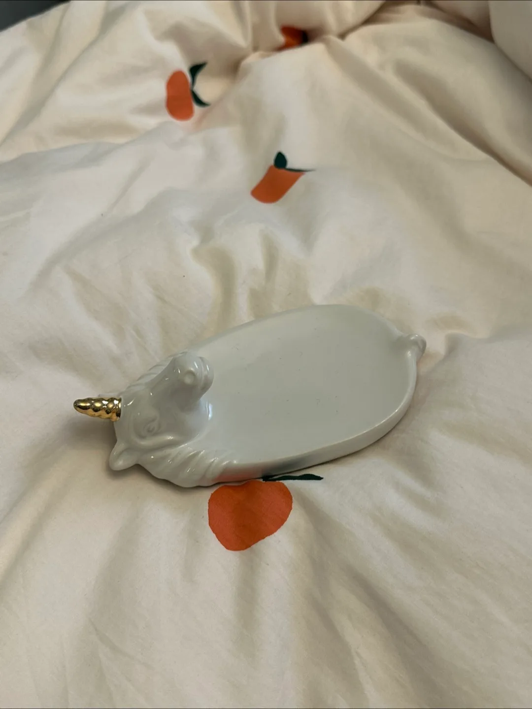 Unicorn Ceramic Soap Dish thumbnail