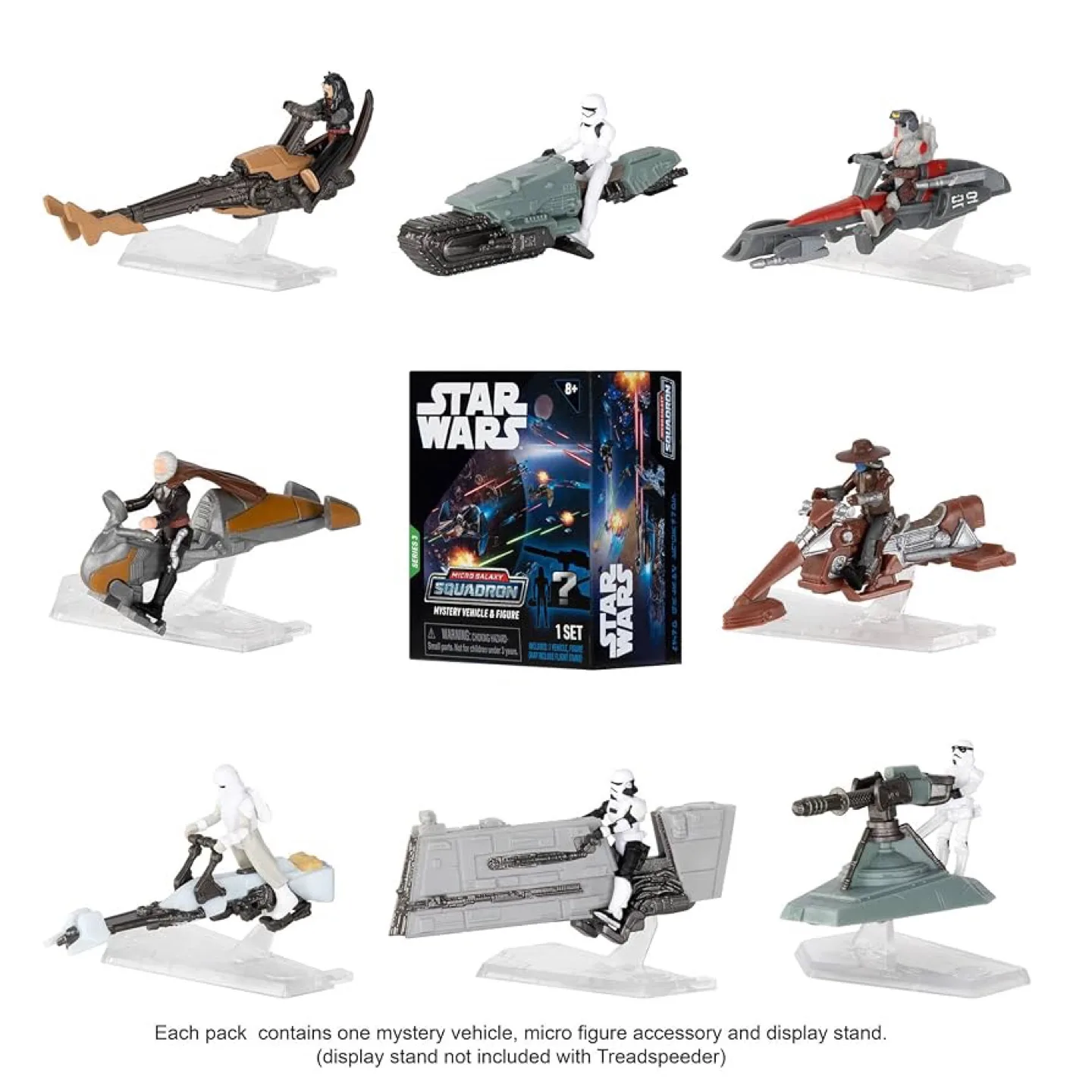 Star Wars Micro Galaxy Squadron Bundle – Series 3 – NEW image indicator(3)