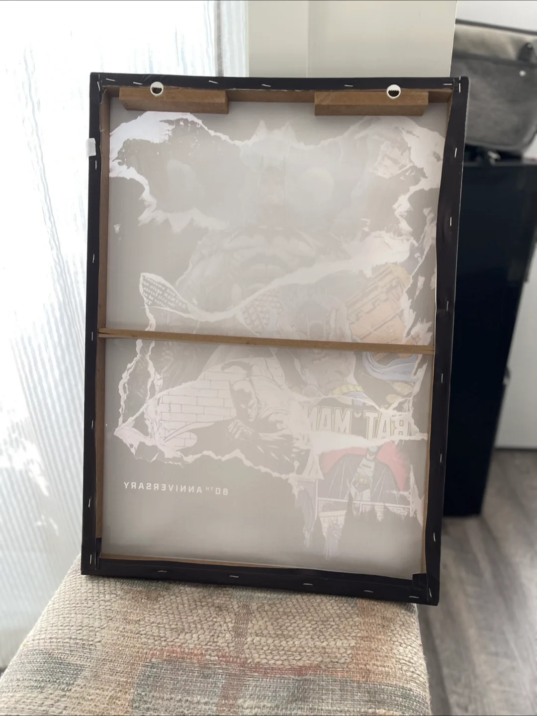 Batman 80th Anniversary Canvas Wall Frame image indicator(2)