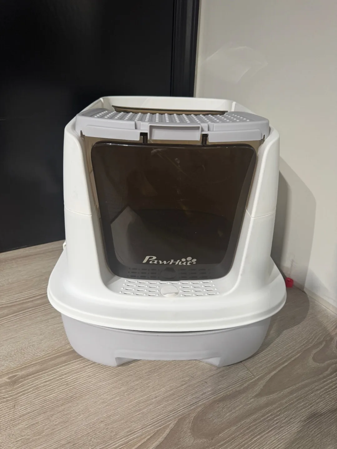 PAWHUT ENCLOSED CAT LITTER BOX W LID thumbnail
