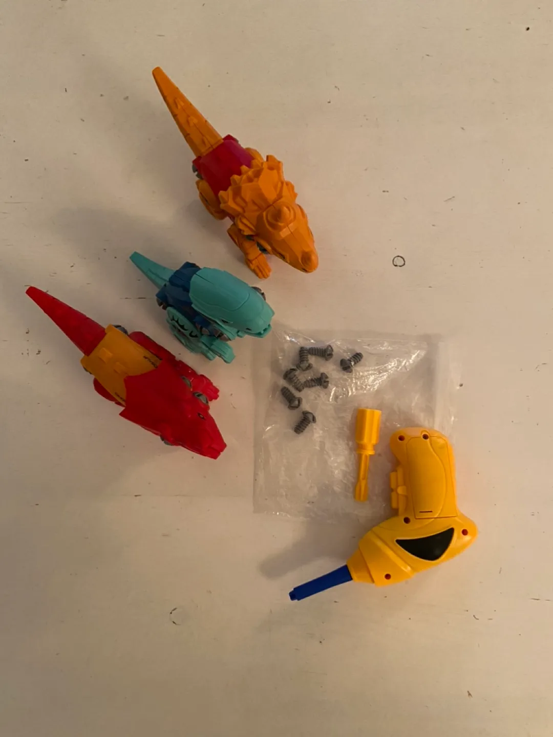 Dinosaur drill take-apart toy thumbnail