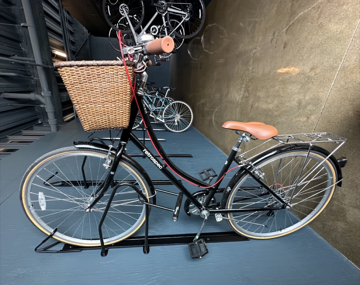Retrospec Step-Through City Bike w/ Basket