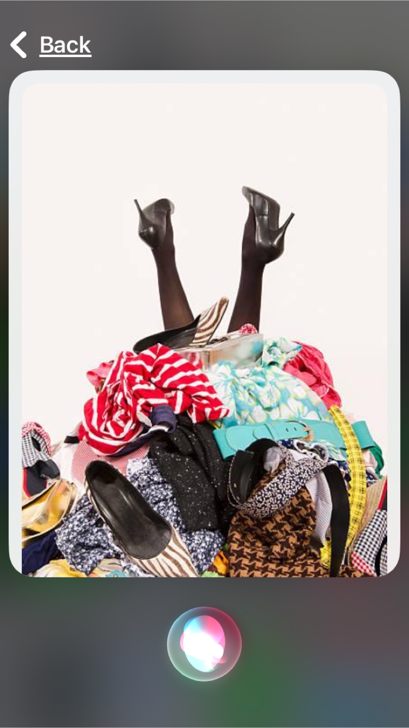 Giant collection of woman clothes and shoes