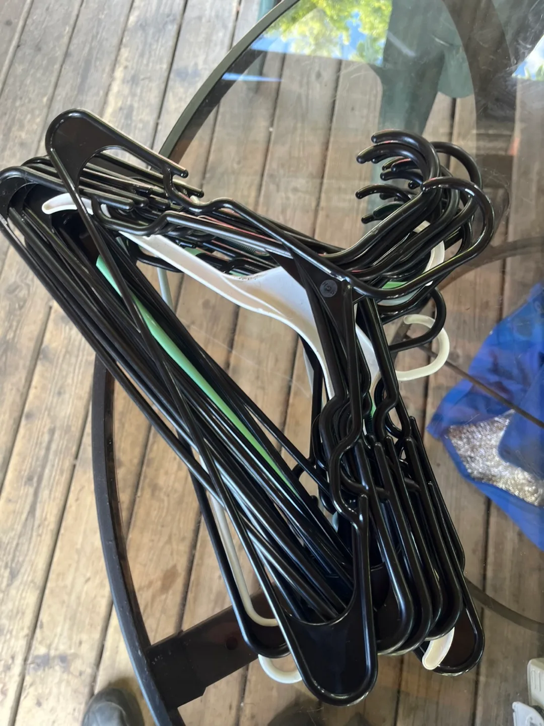 Clothes Hangers - Black, and White thumbnail