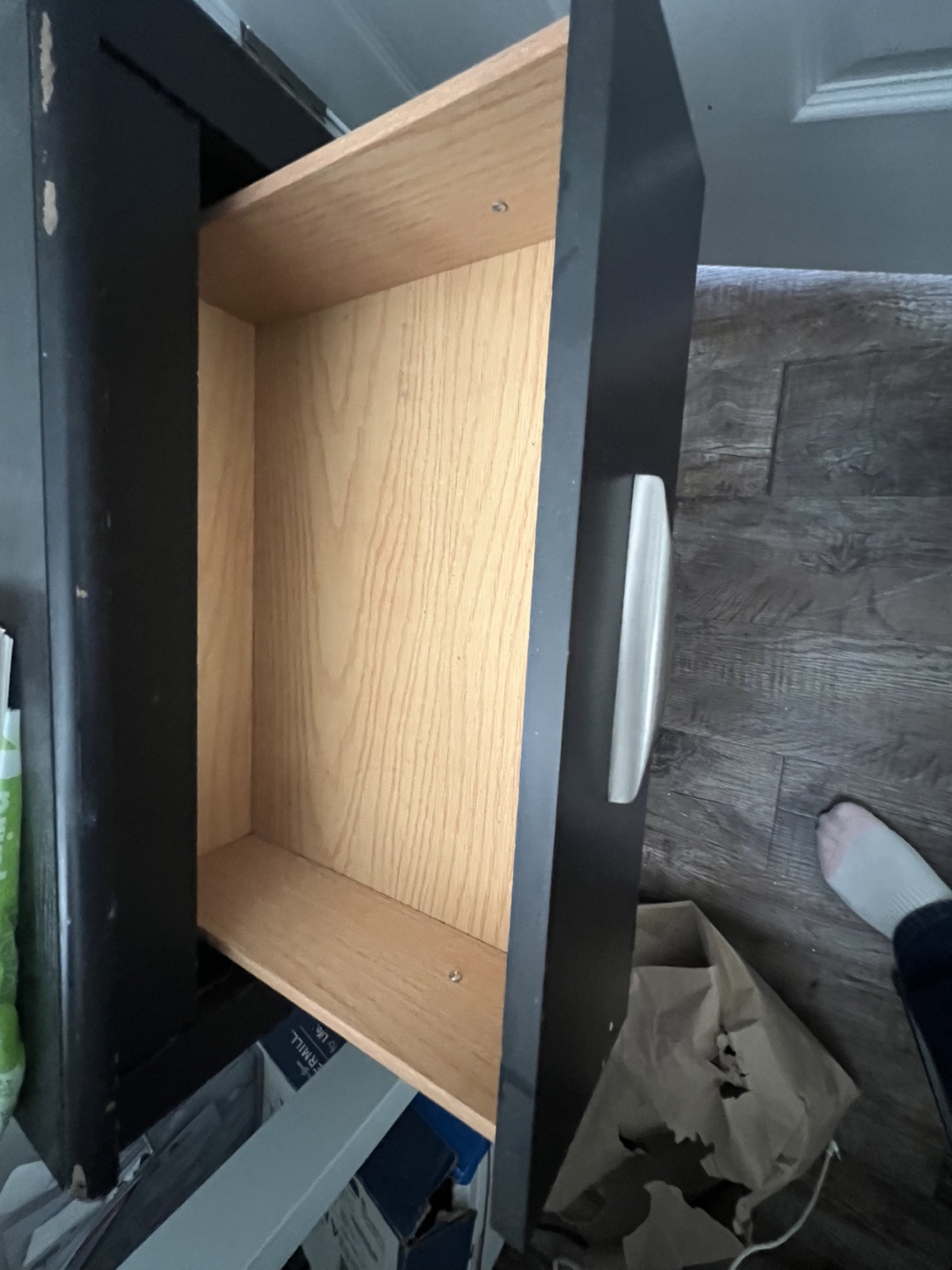 Black File Cabinet - photo 2