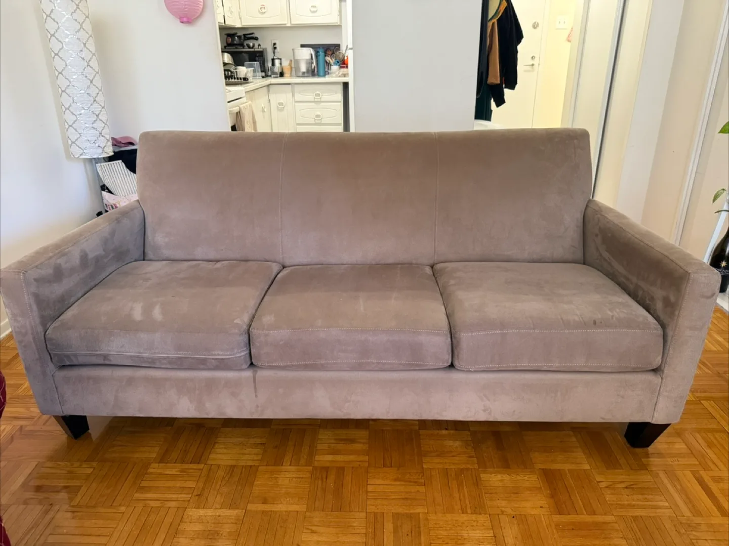 Beige Sofa - Good Condition thumbnail
