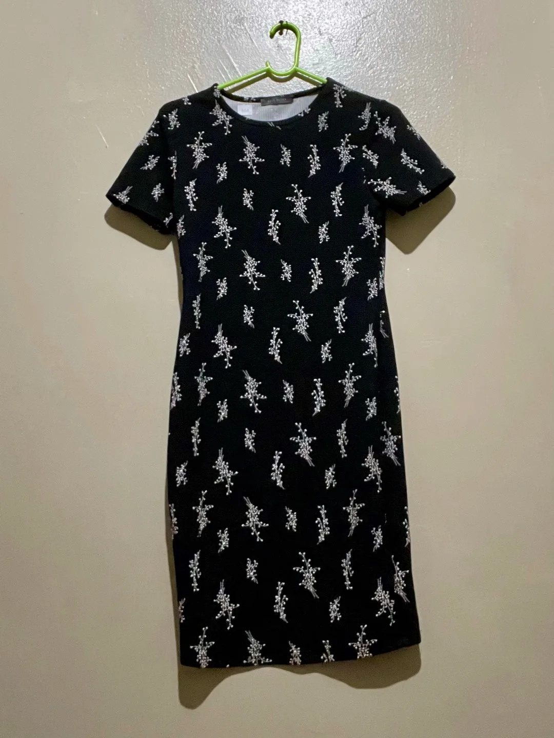 SUZY Patterned Black Dress thumbnail