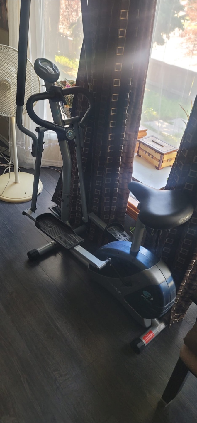 PT Fitness Elliptical Bike