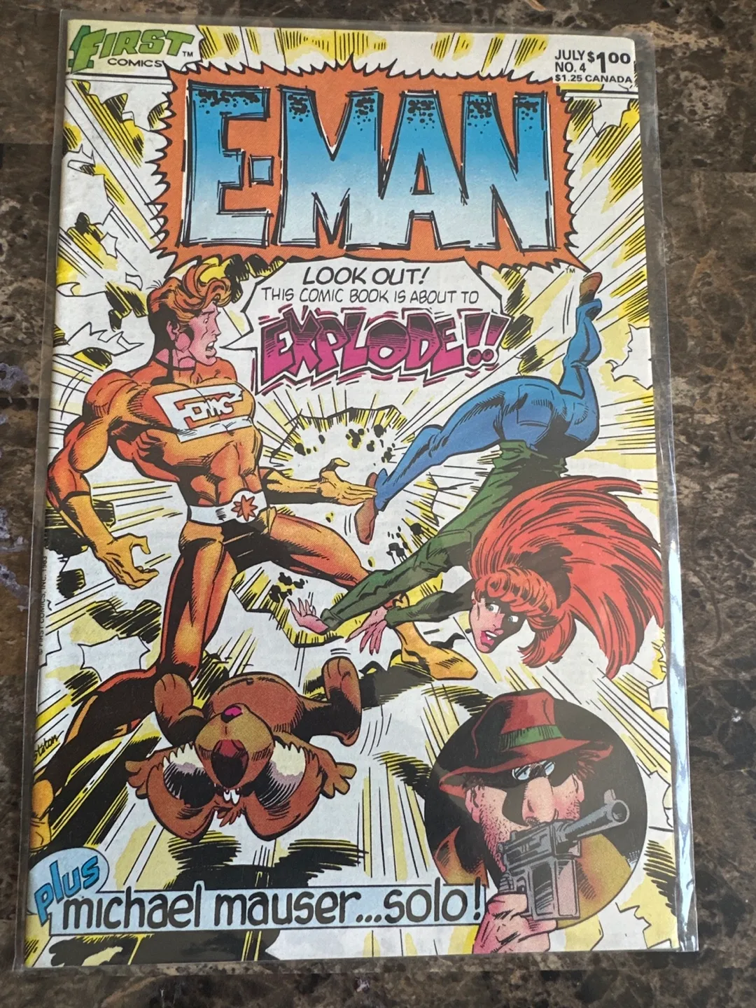 E-Man Comic Book No. 4 thumbnail