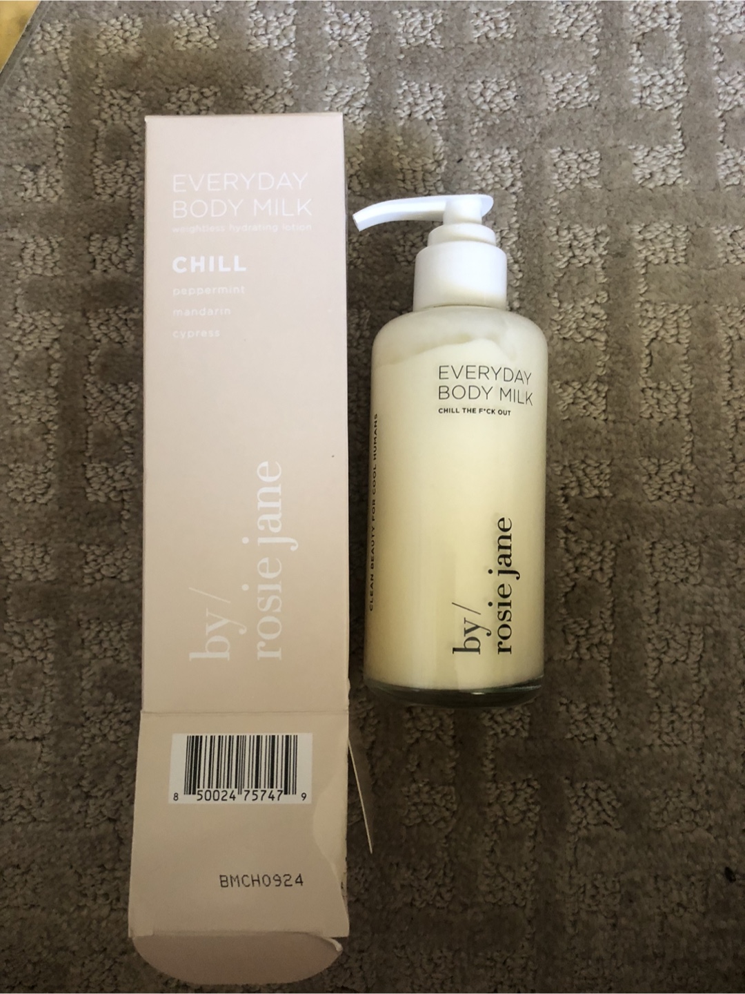 by/ rosie jane Everyday Body Milk in CHILL 5oz